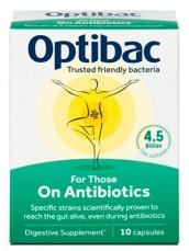 Optibac On Antibiotics (Probiotiká pri antibiotikách) 10 kapsúl
