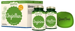 GreenFood ArginMan + pillbox 30 dávok