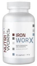 NutriWorks Iron Works 90 kapsúl