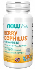 Now Foods BerryDophilus Kids (probiotiká pre deti) 60 žuvacích pastiliek