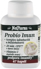 MedPharma Probio Imun komplex laktobacilů a bifidobakterií 67 kapsúl