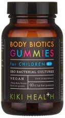 Kiki Health Body Biotics Gummies Detská probiotiká 60 cukríkov