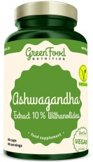 GreenFood Ashwagandha Extract 10% Withanolides 90 kapsúl
