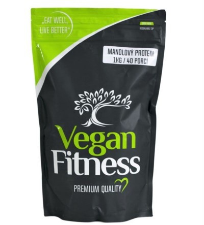 Vegan fitness mandľový protein 750 g