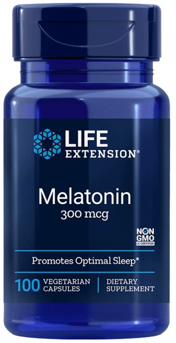 Life extension melatonin 300 mcg 100 kapsúl