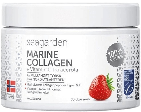 Seagarden marine collagen + vitamin c 150 g