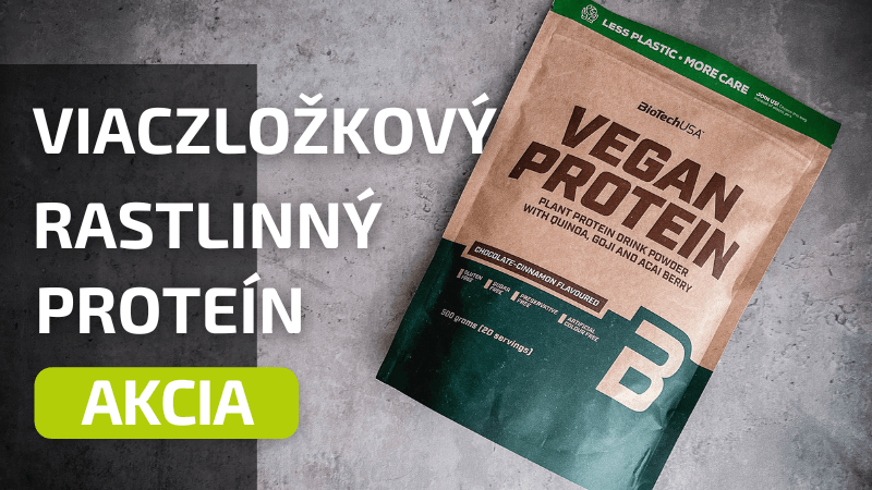 BiotechUSA Vegan Protein 500g akcia