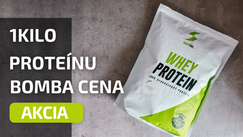 SmartFuel 100 % Whey Protein 1000 g (AKCE)