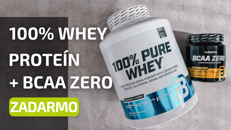 BioTechUSA 100% Pure Whey 2270 g + BCAA ZERO 360 g ZADARMO